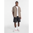 thumbnail image 2 of No Boundaries Denim Shorts with Elastic Waist, 100% Cotton, 7" Inseam, Men's XS-5XL, 2 of 5