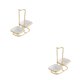 thumbnail image 1 of Juego de soportes para cucharas Injueey Estante Organizador de cocina Vertical Oro, 1 of 1