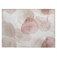 thumbnail image 2 of Addison Rugs Chantille Indoor/Outdoor Contemporary Organic Merlot Washable Rectangle Rug, 1'8" x 2'6", 2 of 6