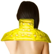 Hot therapy Neck lubricat warp Yellow Neck pain Reliever Body heat