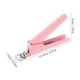 thumbnail image 4 of 2 cortaúñas de acero inoxidable, herramientas portátiles para uñas para mujer, cortaúñas de alta resistencia para uñas gruesas, kit de manicura rosa, 4 of 8
