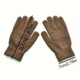 thumbnail image 2 of LNGOOR 9 Pairs of Premium Non-Slip  Wear-Resistant  Elastic Knit Gloves - Coldproof  Split Finger Design for Autumn and Winter - Unisex  Solid Color  Comfortable Fit for Women and Men, 2 of 6
