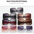 thumbnail image 4 of Large Frame Square Men and Women Sunglasses (Color : F, Size : Medium), 4 of 5