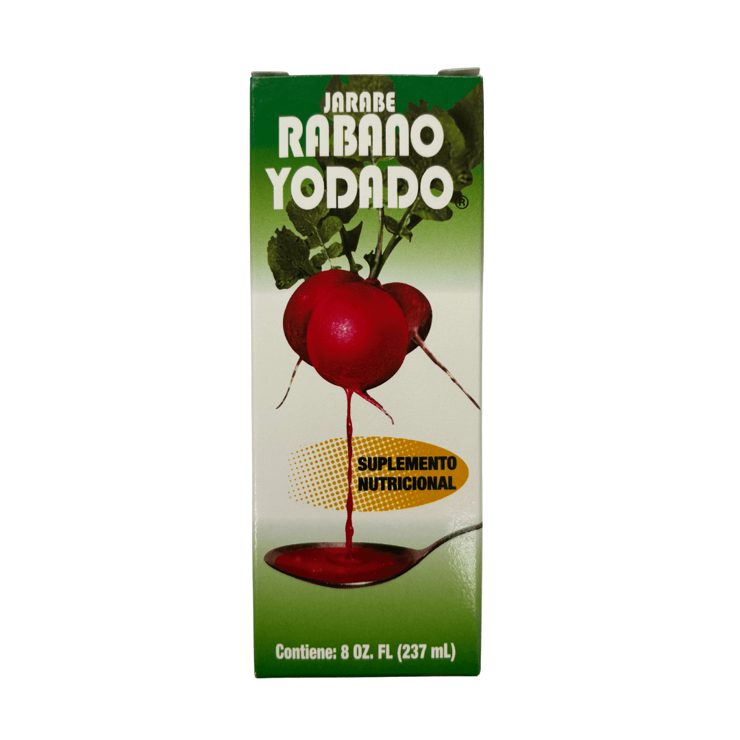 RABANO YODADO Liquid Supplement with Iodine, Nutritional Support for Immune Health 8 fl oz