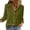 *Army Green, variant on Women's Classic Collar Button-Down Shirt,Casual Long Sleeve Work Blouses Army Green,Womens Plus XXL