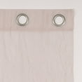 thumbnail image 4 of Mainstays Crushed Voile 2-Pack Sheer Grommet Window Curtains Panel Pair, 4 of 8