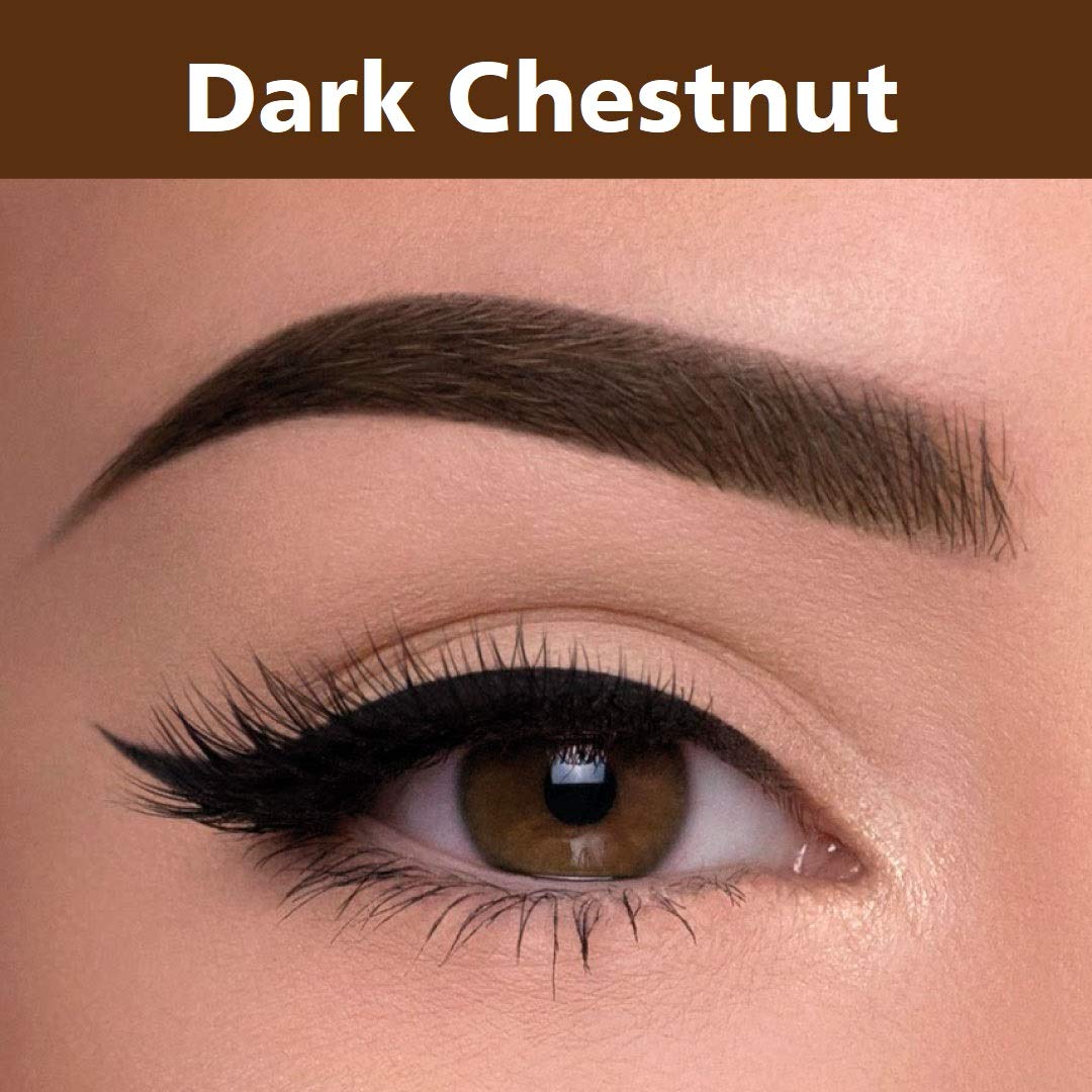Brazilian Brows Eyebrow Henna Pack Tinting Kit Dark Chestnut Walmart Com Walmart Com