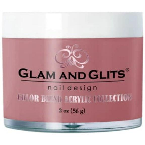 Glam & Glits Acrylic Powder Color Blend Collection BL3097 Blushin 2oz