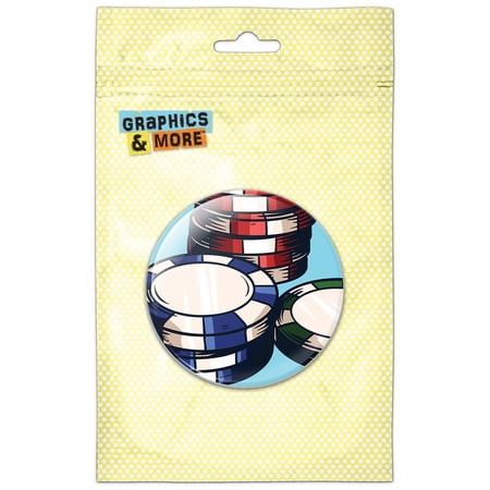 Poker Chips Casino Games Refrigerator Button Magnet price history on PriceWatchPro