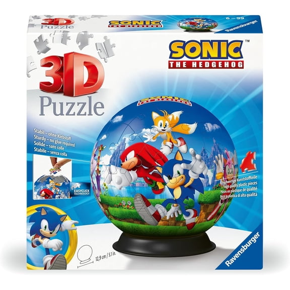 Sonic The Hedgehog 3D Puzzle