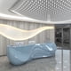 thumbnail image 4 of Baked paint company front desk fiberglass  educational institution counter, beauty salon reception counter sales department My Lux Decor Round, 4 of 16