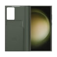 thumbnail image 3 of Samsung Etui Portefeuille Smart Clear View Vert pour Galaxy S23 Ultra, 3 of 5