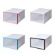 thumbnail image 5 of Moyic Caja de almacenamiento para zapatos de 6 uds., organización de almacenamiento, contenedores para ahorrar espacio, plegable, Almacenamiento y organización del hogar Blanco lechoso Blanco lechoso, 5 of 6