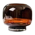 thumbnail image 2 of Jarrón y Portavelas de Cristal para Flores y Velas – Cristal Transparente Soplado a Mano, Centro de Mesa Moderno Multifuncional para La Mesa Del Comedor, La Sala de Estar o La Decoración de La Oficin, 2 of 6
