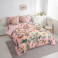 thumbnail image 3 of Castle Fairy Chic Floral Flowers Bedding Comforter Set 7pcs for Female Men Women,Flying Butterfly Queen Bedding Sets Super Cozy,Retro Vintage Aesthetic Queen Sheet Sets,Ultra Soft Home Decor, 3 of 8