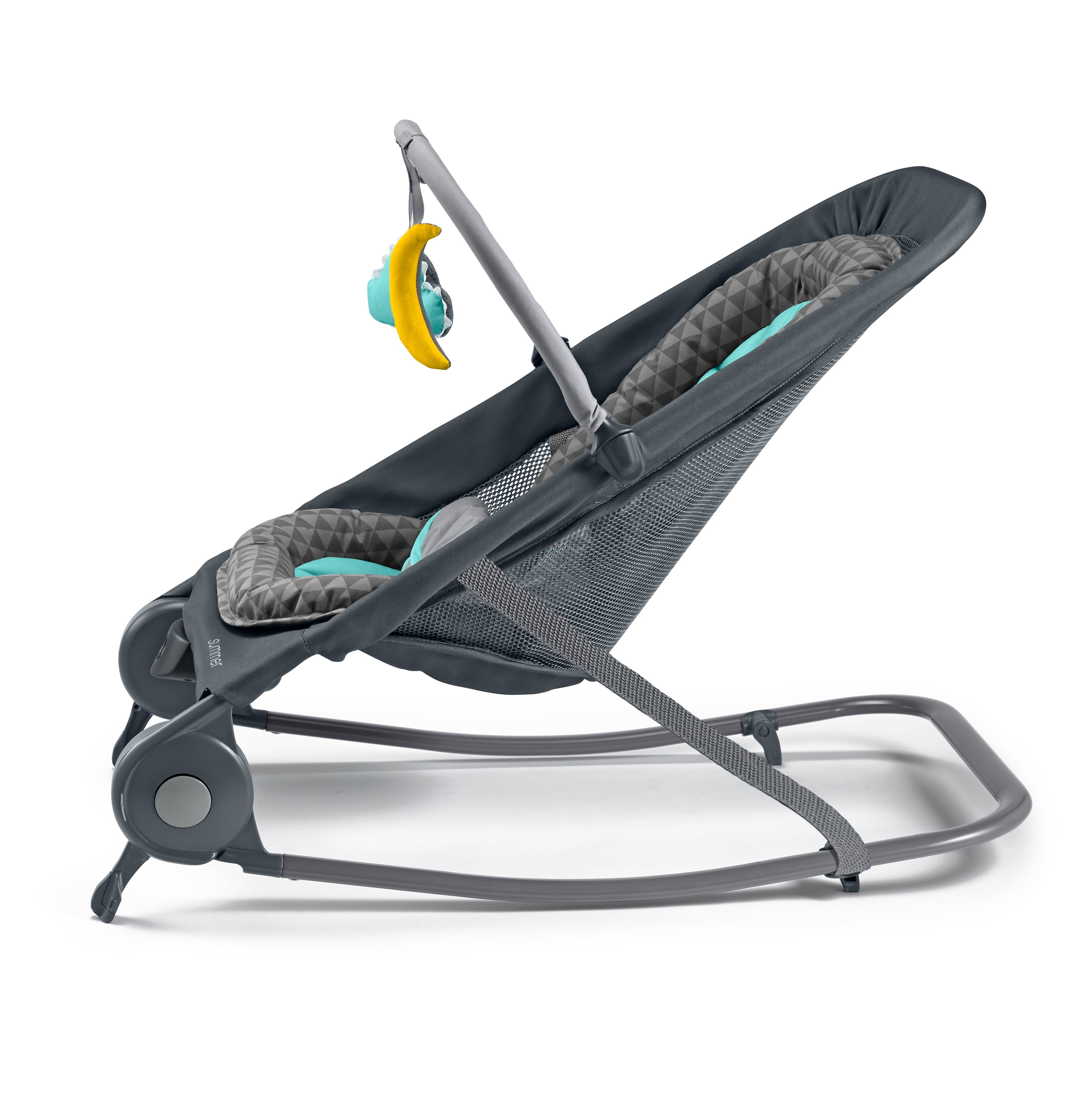 Summer Infant 2 in 1 Bouncer Rocker Duo Baby Bouncing Seats Vibrating Foldable Automatic 0 6 months Walmart