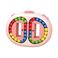 thumbnail image 3 of Juguetes de cubo de frijoles, rompecabezas, regalos, juegos, juguetes, actividades de carnaval para niños, rompecabezas de juguete Rosa, 3 of 9