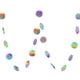 thumbnail image 1 of Cateissary 1 Uds. Set 13 pies Tarjeta de papel plateado Banner decoraciones decoración Banner para fiesta de cumpleaños cartel para fiesta Kits de decoración para fiestas Plata 13 pies, 1 of 6
