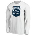 thumbnail image 2 of Men's White NASCAR Hall of Fame Long Sleeve T-Shirt, 2 of 3