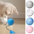thumbnail image 2 of New Smart Cat Toy Ball LED Flash Light Up Ball Pet Supplies Cat Toys Luminous Cat Ball USB Rechargeable Smart Toys, 2 of 5
