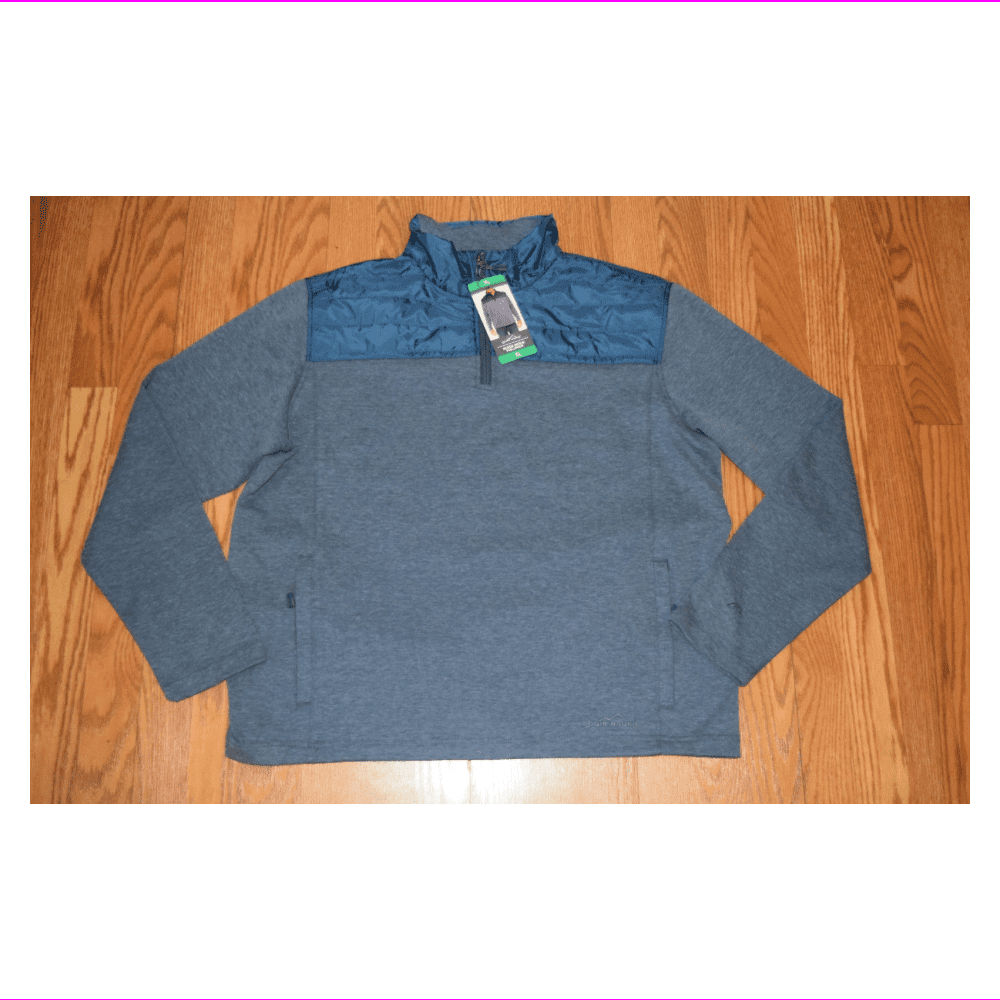 eddie bauer mixed media pullover