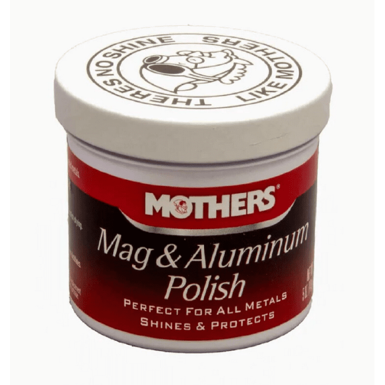 Mothers Mag And Aluminum Automotive Metals Polish Paste 10 oz. (Pack of 10)