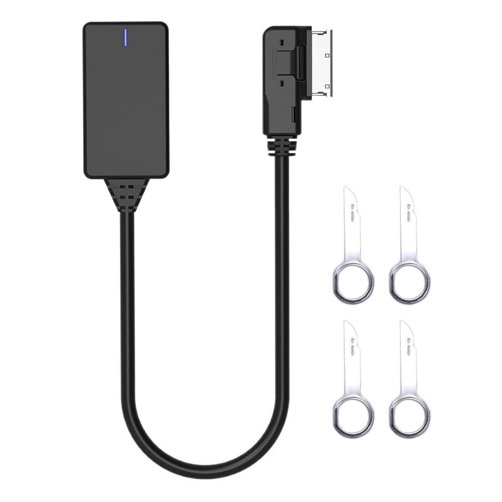 Universal Vehicle Bluetooth 5.0 Audio AUX Adapter Car Media Interface Wireless Music Receiver With Disassembly Tools