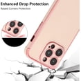 thumbnail image 4 of Case for iPhone 15 Pro Max 6.7" Luxury Plating Edge Case Cover Slim Lightweight Glossy Bling Phone Case Soft TPU Shockproof Bumper Case Electroplated Case,Pink, 4 of 12