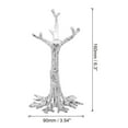 thumbnail image 2 of Uxcell Crystal Ball Stand, Sphere Display Stand Photography Props for 80 to 100mm Crystal Balls Tree Shape, Silver, 2 of 5