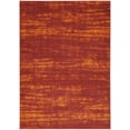 thumbnail image 2 of Nourison Essentials Indoor/Outdoor Red 5' x 7' Area Rug, (5x7), 2 of 9