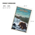 thumbnail image 4 of Lantern Press 1000 Piece Jigsaw Puzzle, Katmai National Park and Preserve, Alaska, Lithograph, 4 of 5