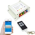 thumbnail image 2 of AC85-265V 4CH Interruptor Inteligente Inalámbrico Mando 433MHz + Remote Control#6 Zulema Interruptor inteligente Wifi, 2 of 8