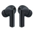 thumbnail interactive-video image 1 of Pre-Owned Samsung Galaxy Buds3 FE Bluetooth Headphones and Charging Case, Black, 1 of 7