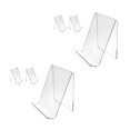 thumbnail image 1 of 6 piezas de acrílico D, pantalla de acrílico transparente D, H transparente para mostrar imágenes, joyas,, 1 of 5