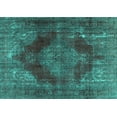 thumbnail image 1 of Ahgly Company Machine Washable Indoor Rectangle Persian Turquoise Blue Bohemian Area Rugs, 5' x 8', 1 of 4