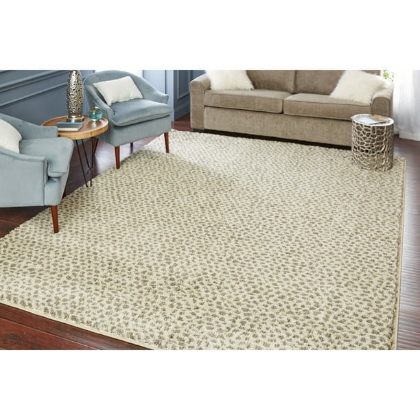 Mohawk Home Laguna Gaffie Cream Woven Area Rug, 8'x10', Grey Walmart