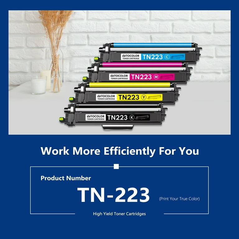 Genuine Brother TN243 CMYK Toner Cartridge for MFC -L3770CDW HL-L3270CDW Lot Genuine Brother TN243 CMYK Toner Cartridge for MFC -L3770CDW HL-L3270CDW Lot
