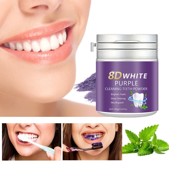Teeth Whitening Powder Oral Cleaning Teeth Removal Stains Tooth White Powders 100g