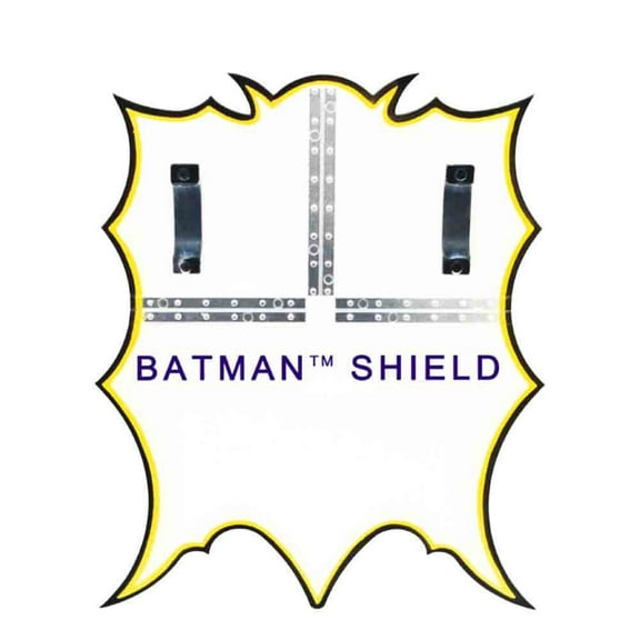 Batman Classic TV Series Accessories: Plastic Batman Shield for Action Figures