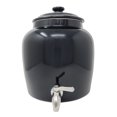 thumbnail image 3 of Porcelain Ceramic Water Dispenser Crock Set With Stainless Steel Faucet, Lid and Wooden Floor Stand, 3 of 3