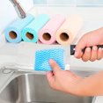 thumbnail image 6 of JANGSLNG 50Sheets/Roll Disposable Non-woven Fabric Dishcloth Kitchen Cleaning Towels Rags, 6 of 7