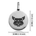 thumbnail image 2 of Stainless Steel Year of the Pig Zodiac Round Medallion Keychain Circle Ring, 2 of 2