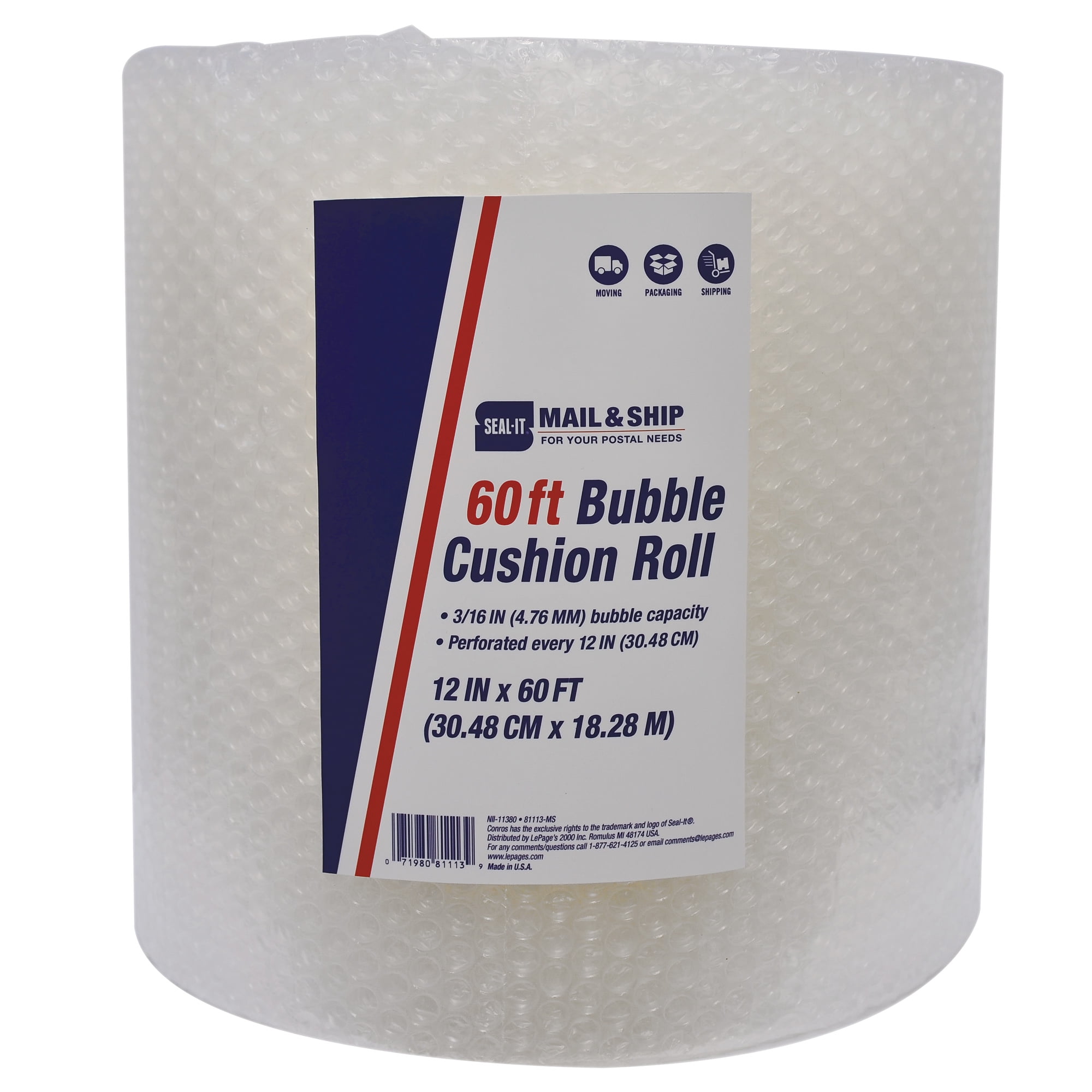 Office Depot Brand Small Bubble Cushioning 316 Thick Clear 12 x 20 - Office  Depot