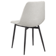 thumbnail image 3 of Bouclair Fabric and Metal Dining Chair, 3 of 6