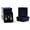 Dark Slate Blue, variant on 12pcs White Square Jewelry Boxes Earring Ring Pendant Gift Display 7.5cm/2.95"