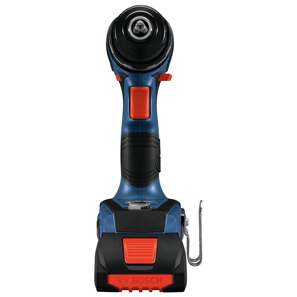 Restored Bosch GSB18V-535CB15-RT 18V Lithium-Ion Brushless 1/2 in. Cordless Hammer Drill Driver Kit (4 Ah) (Refurbished)