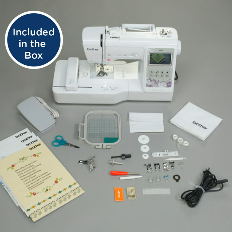 Brother SE600 Combination Computerized Sewing and Embroidery Machine 