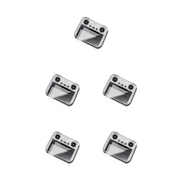 Guardoinrt Film Protecteur en Verre Trempé - Protecteur d'Écran Anti-Poussière pour Télécommande, Garde d'Écran pour Accessoires de Drone Mini 3, Ensemble de 5