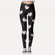 thumbnail image 2 of Gibobby Leggings para mujer Pantalones con estampado de amor personalizados para mujer, mallas personalizadas para mallas para correr, mallas con muñeco de nieve(L,M), 2 of 5