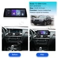 thumbnail image 1 of ZWNAV Ultra-Thin 12.3 inch Wireless CarPlay+Android Auto Retain Original Car Function Car Radio Stereo Multimedia Receiver for BMW X3/X4 2017-2018 Compatible with Original Car EVO System, 1 of 11